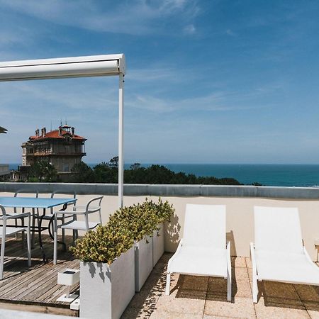 Appartement Piscine Terrasse 1 Min Plage Et Golf Bidart Exterior foto